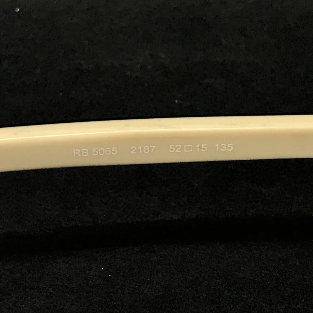 Ray-Ban Eyeglasses Frames RB5065 2187 Brown Fade Ivory Cat Eye 52-15-135